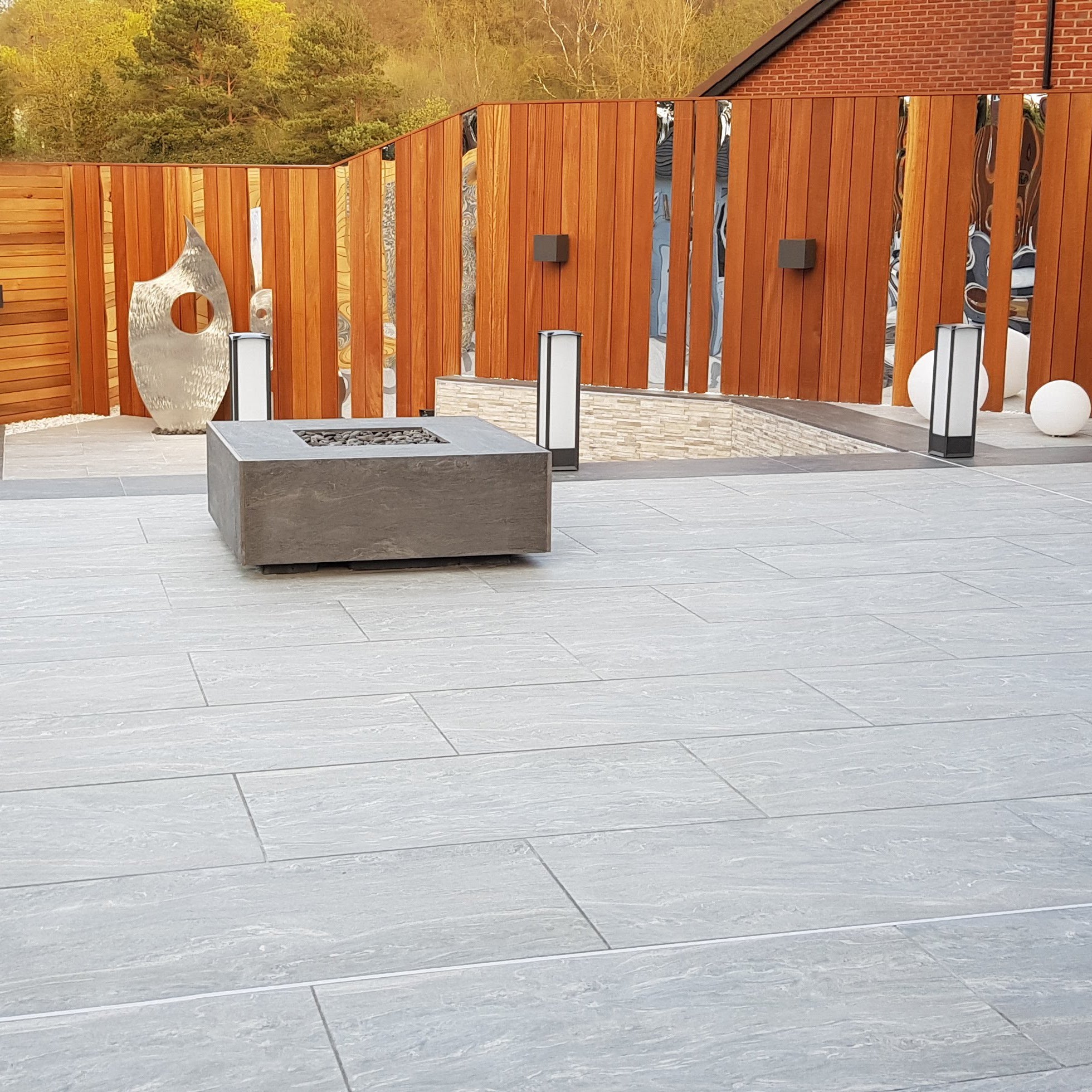 Oyster Porcelain 1200x600x20mm Paving